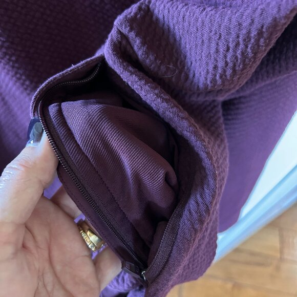 Lululemon At Ease Hoodie Heathered Cassis XXL - Picture 8 of 9